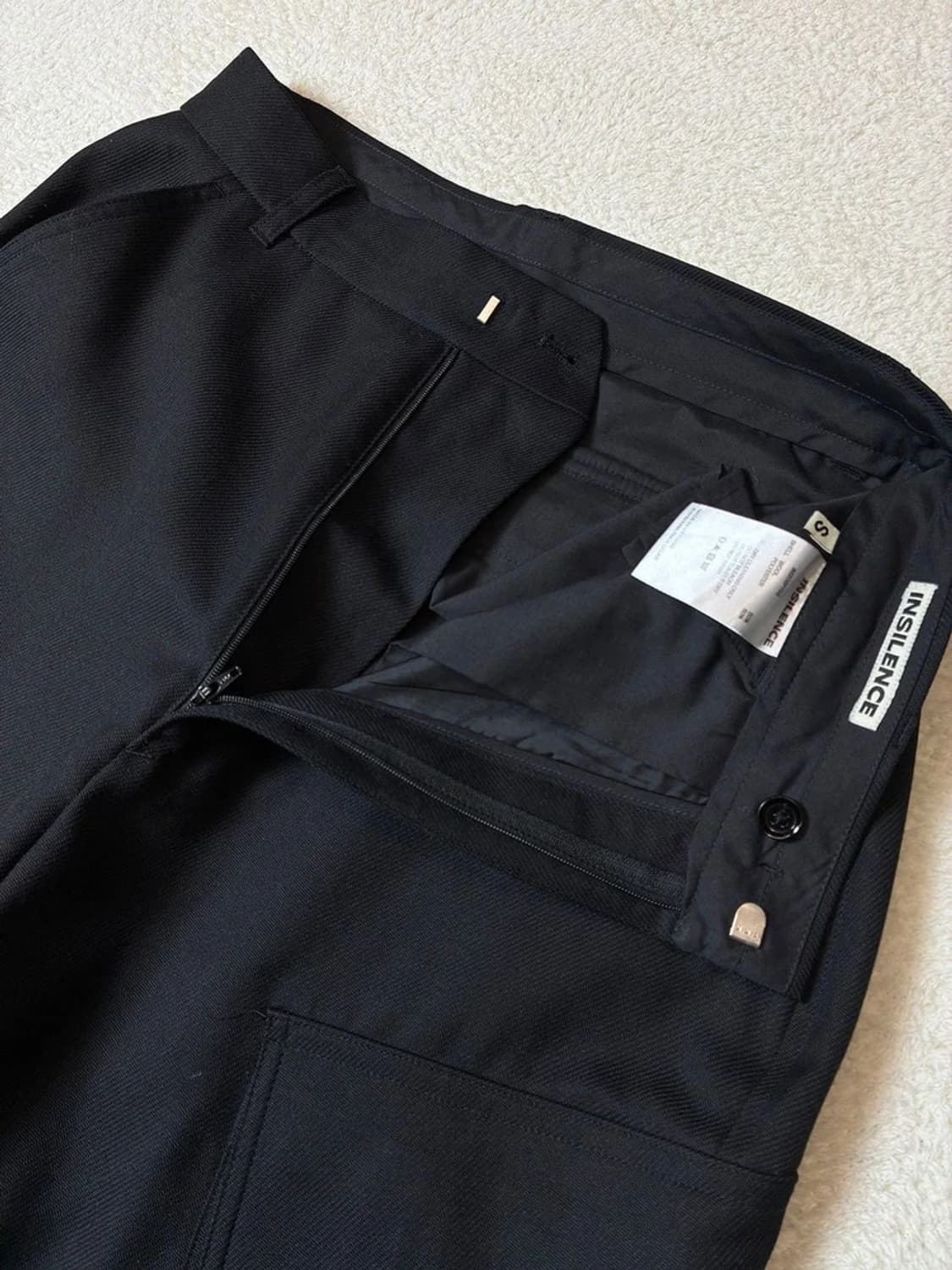 인사일런스 미니멀 컨템포러리 와이드 팬츠 PN7166 상품이미지3