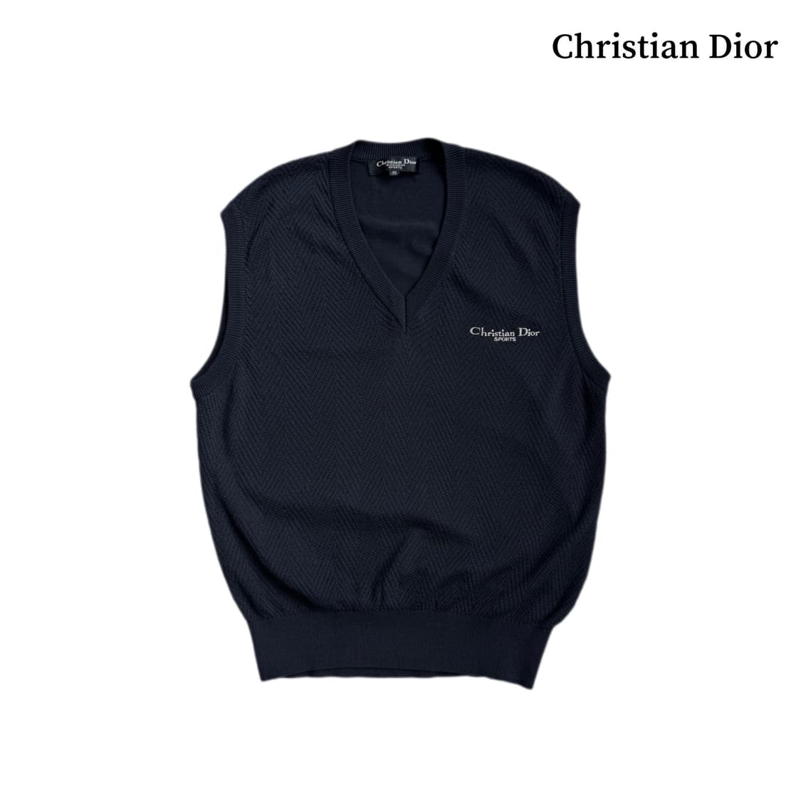 크리스챤 디올 90s 니트 베스트 조끼 상품이미지1