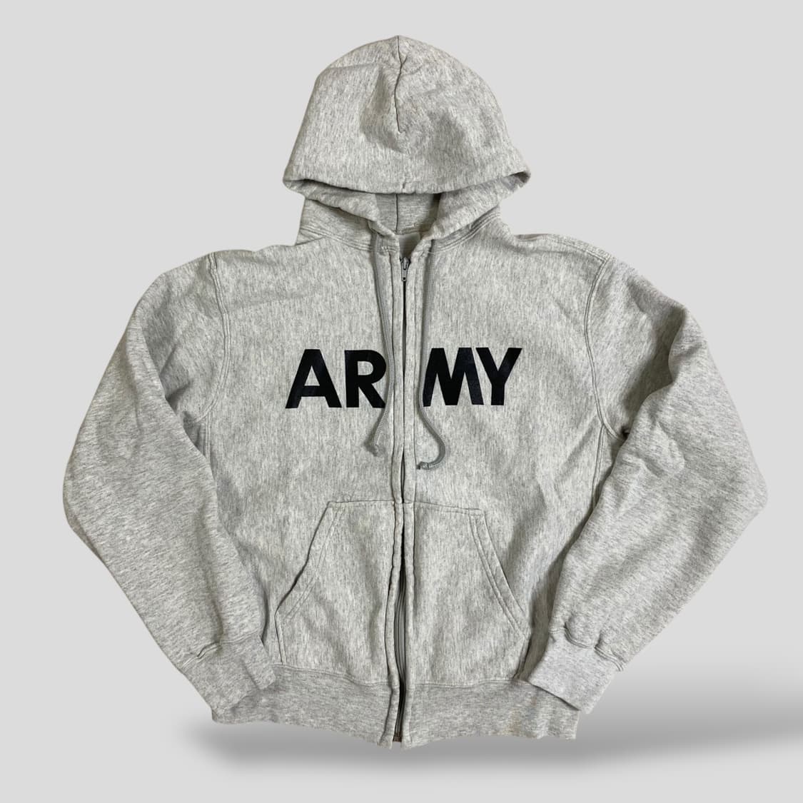 (L)미군 ARMY 스웨트 후드집업 상품이미지1