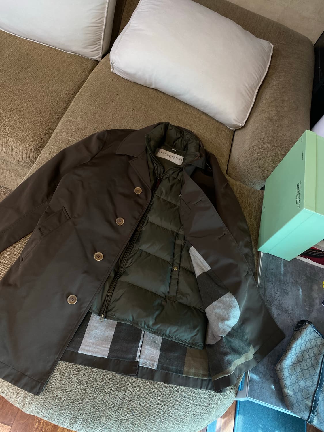 버버리 3in1 턴브릿지 카코트 -100사이즈 상품이미지10