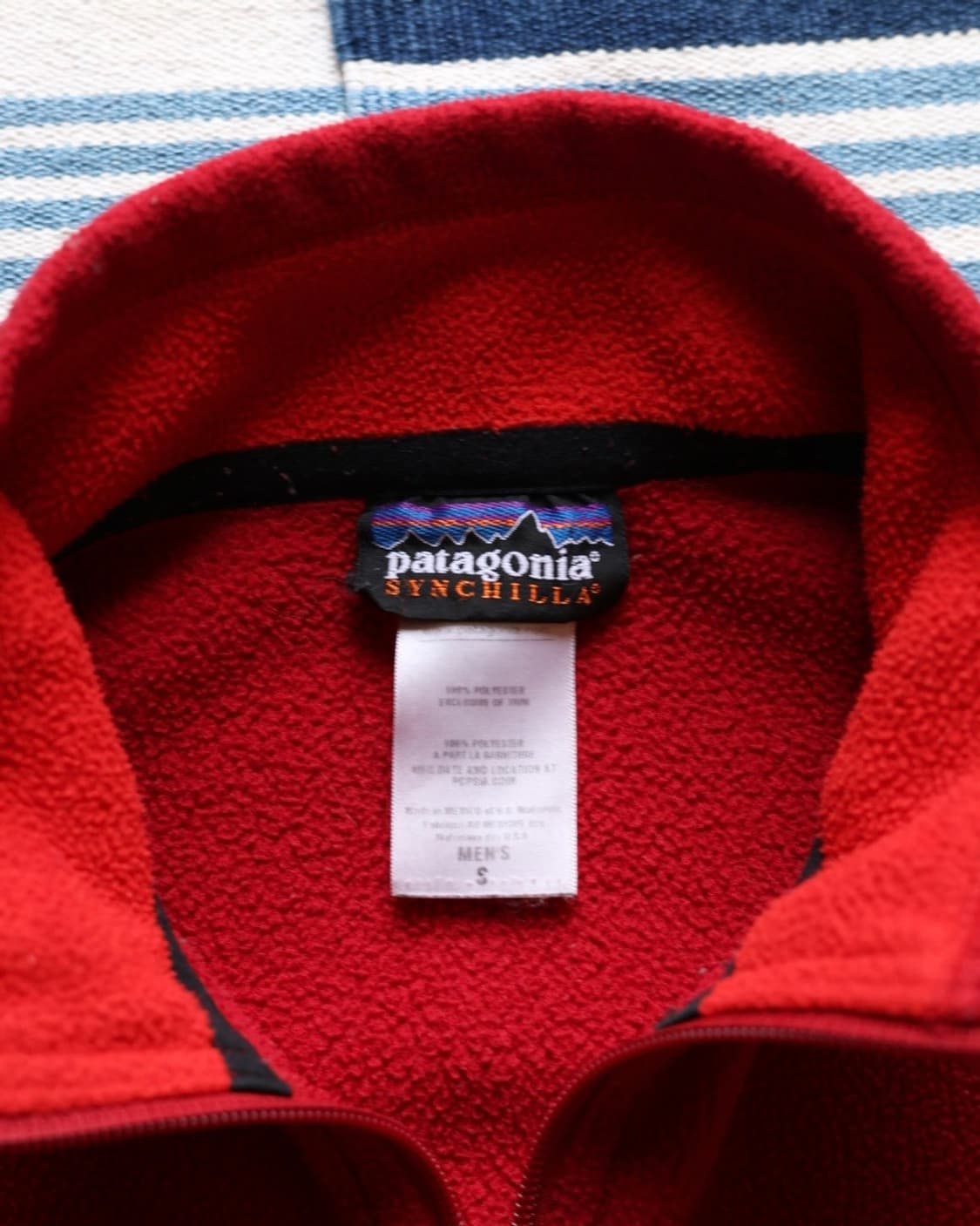 파타고니아 10s 마수피얼 신칠라 플리스 (Rojo Red) 상품이미지2