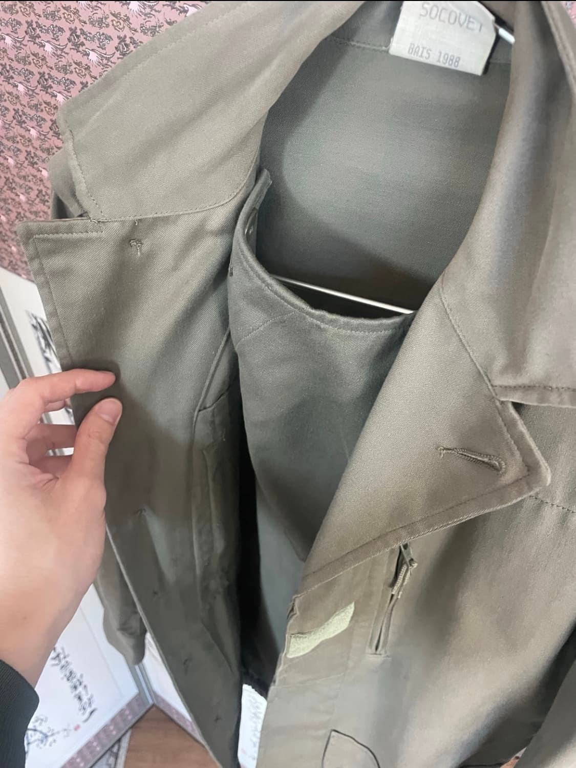 80s 프랑스군 필드 자켓 상품이미지5