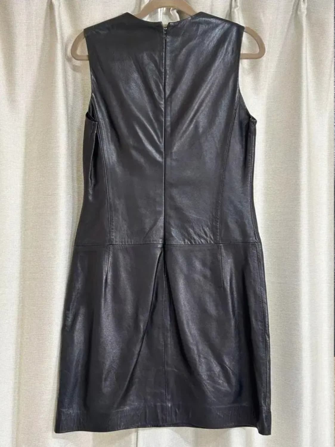 바나나리퍼블릭 블랙 양가죽 원피스 6 상품이미지2