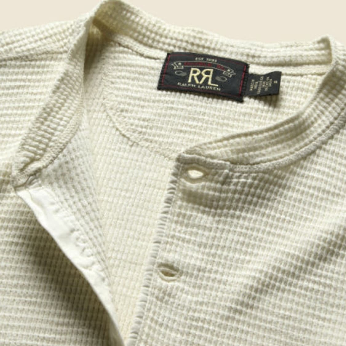 RRL 와플 헨리 셔츠(M) 상품이미지1