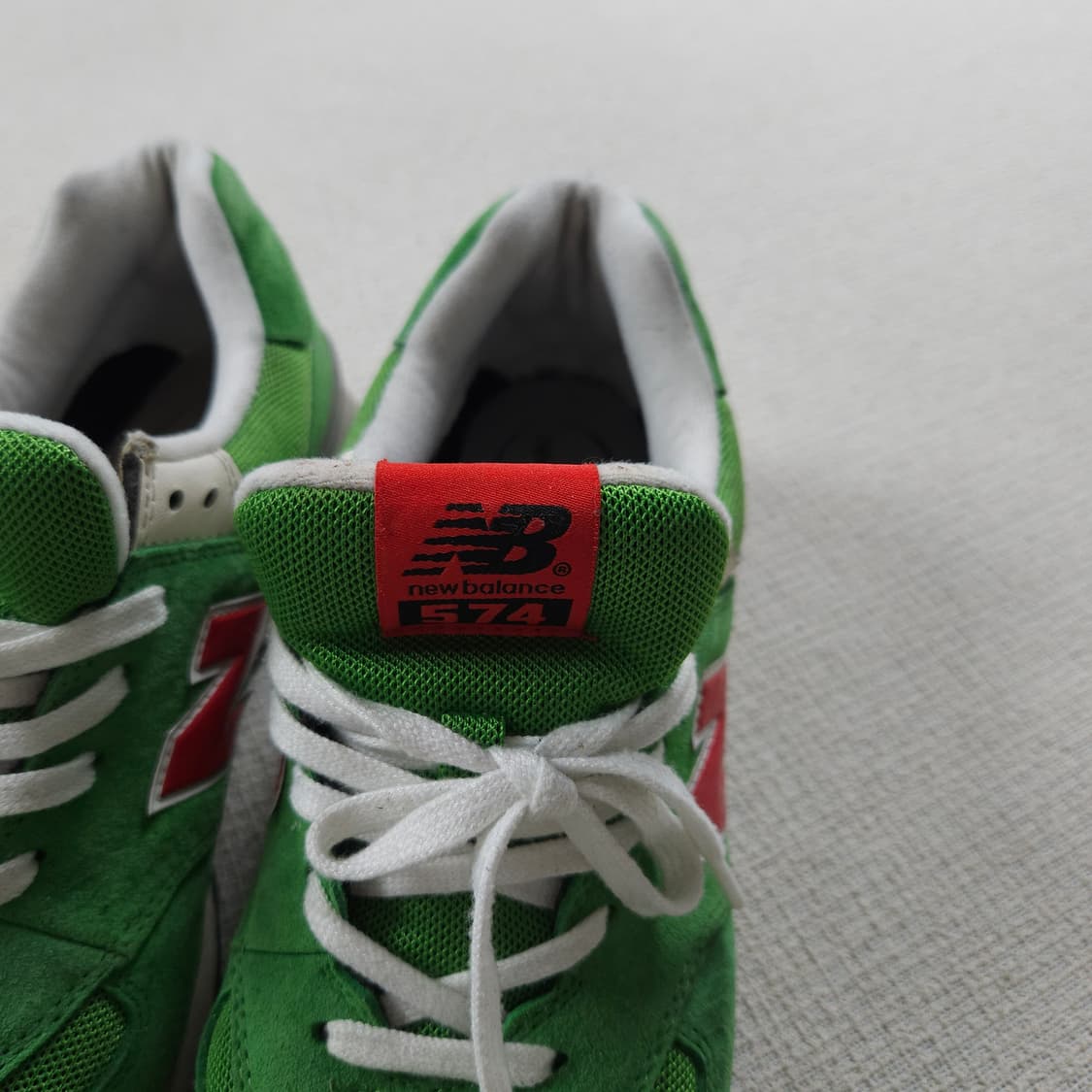 뉴발란스 574 바시티 그린 스니커즈 상품이미지3