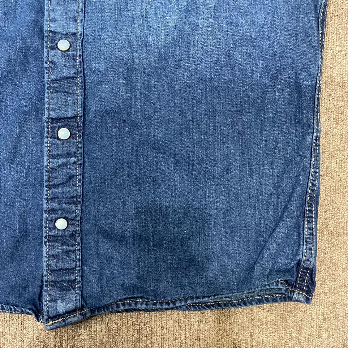  (M) HOLLISTER 데님 셔츠 상품이미지4