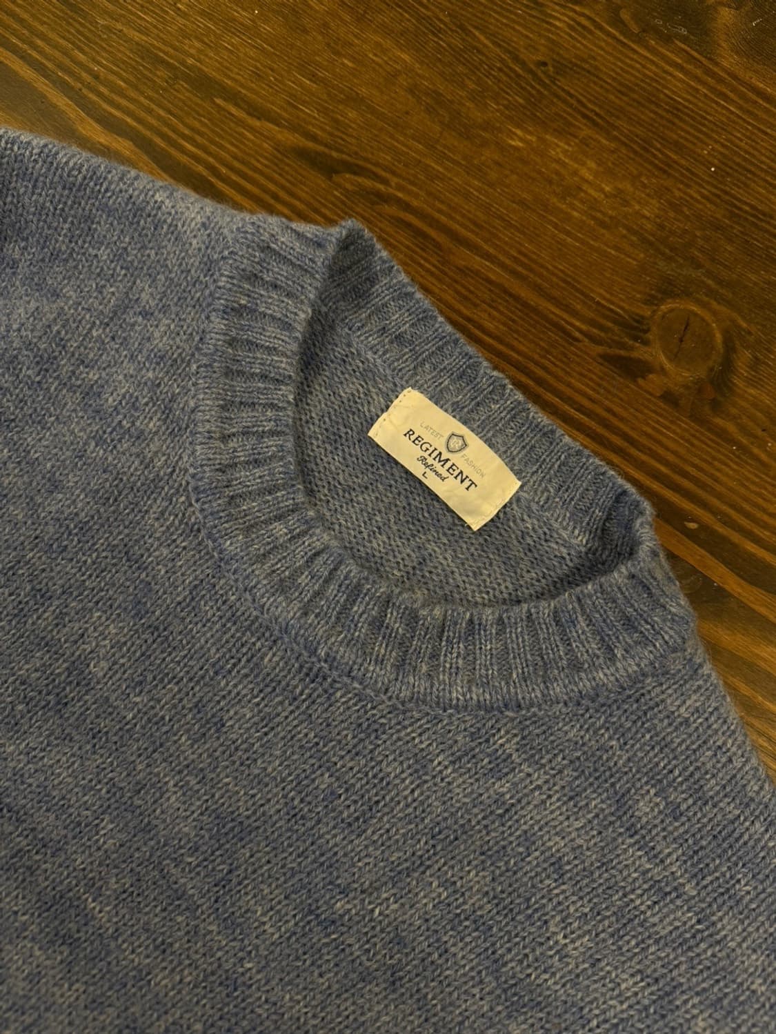 레지멘트 램스울 니트 남성100 상품이미지6