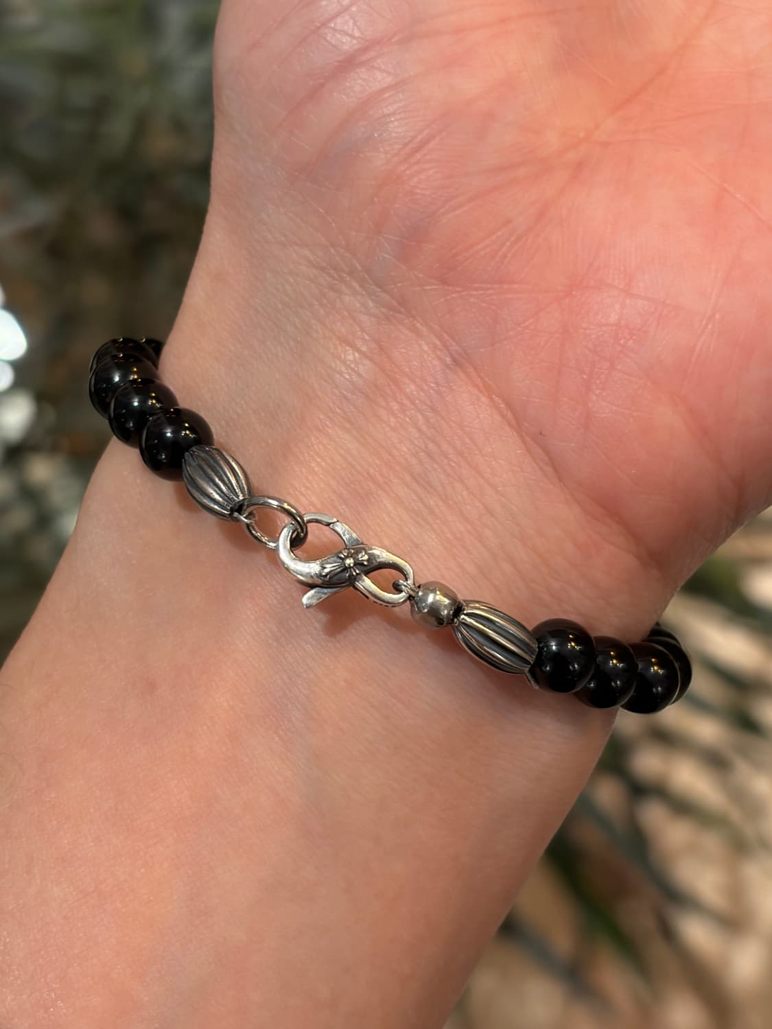 One & Only Black Onyx Turquoise Bracelet 상품이미지2