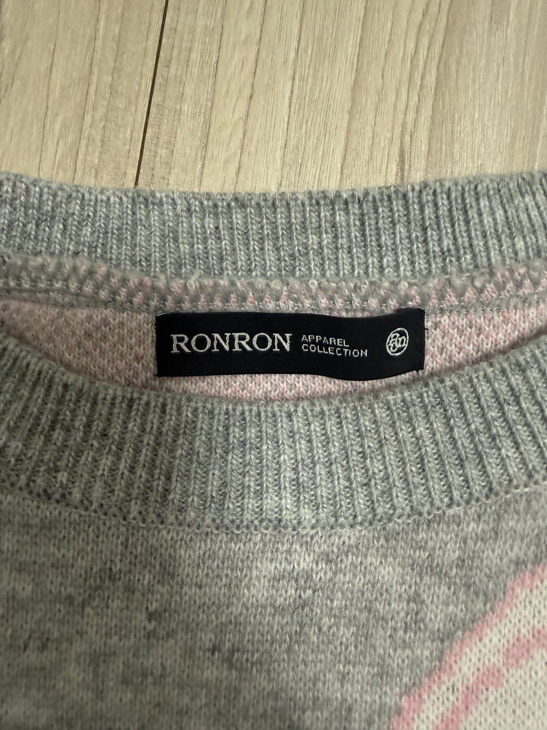 론론 리본 반팔 니트 상품이미지4