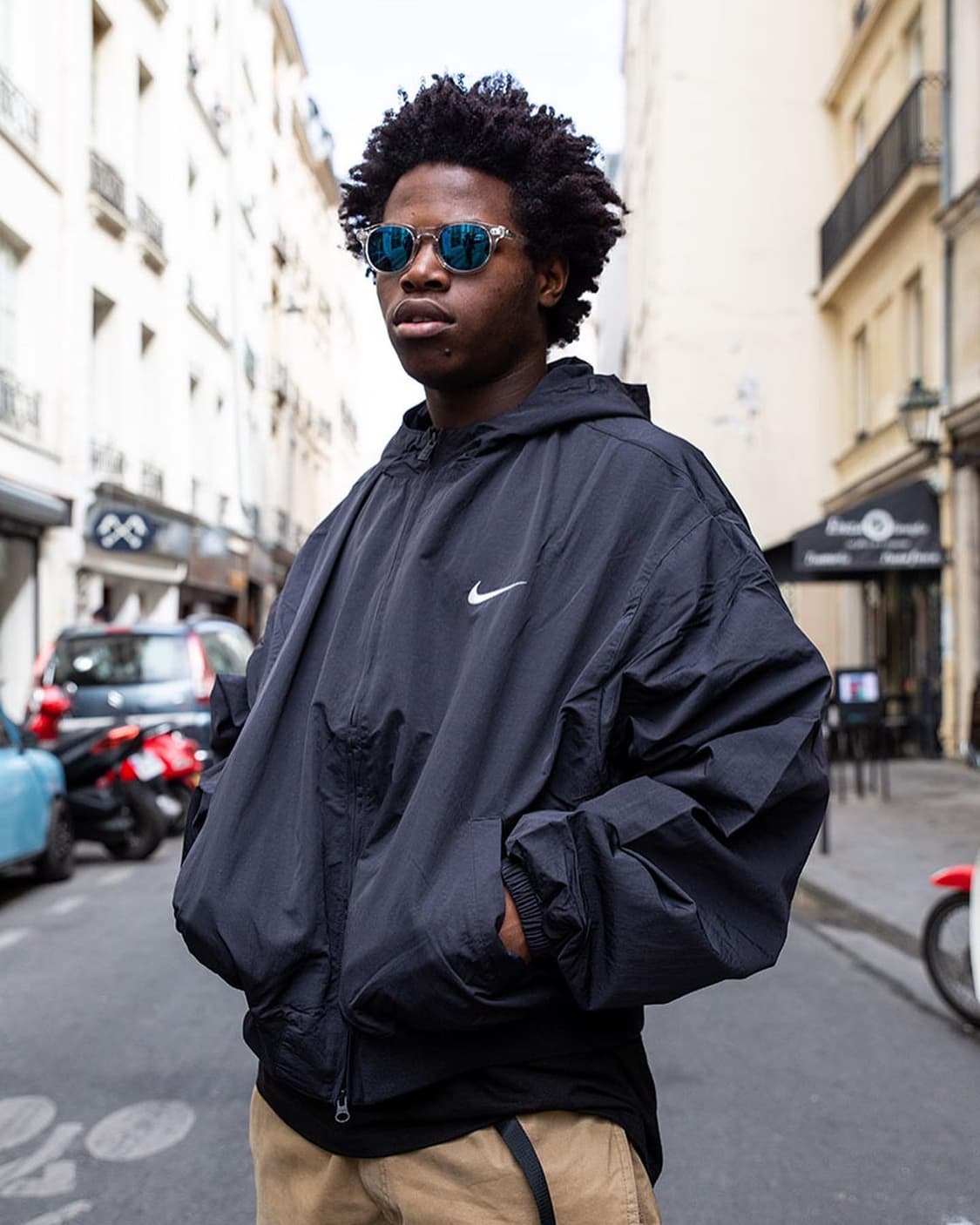 피어오브갓 나이키 후디드 봄버 자켓 상품이미지1