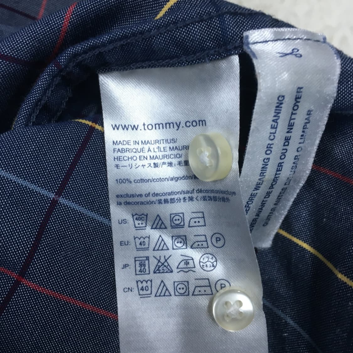 타미 체크셔츠 CC13 상품이미지4