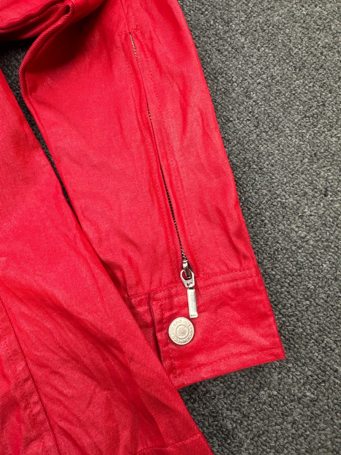 M)토네이도마트 빈티지 Y2K 레드 여성 집업자켓 상품이미지6