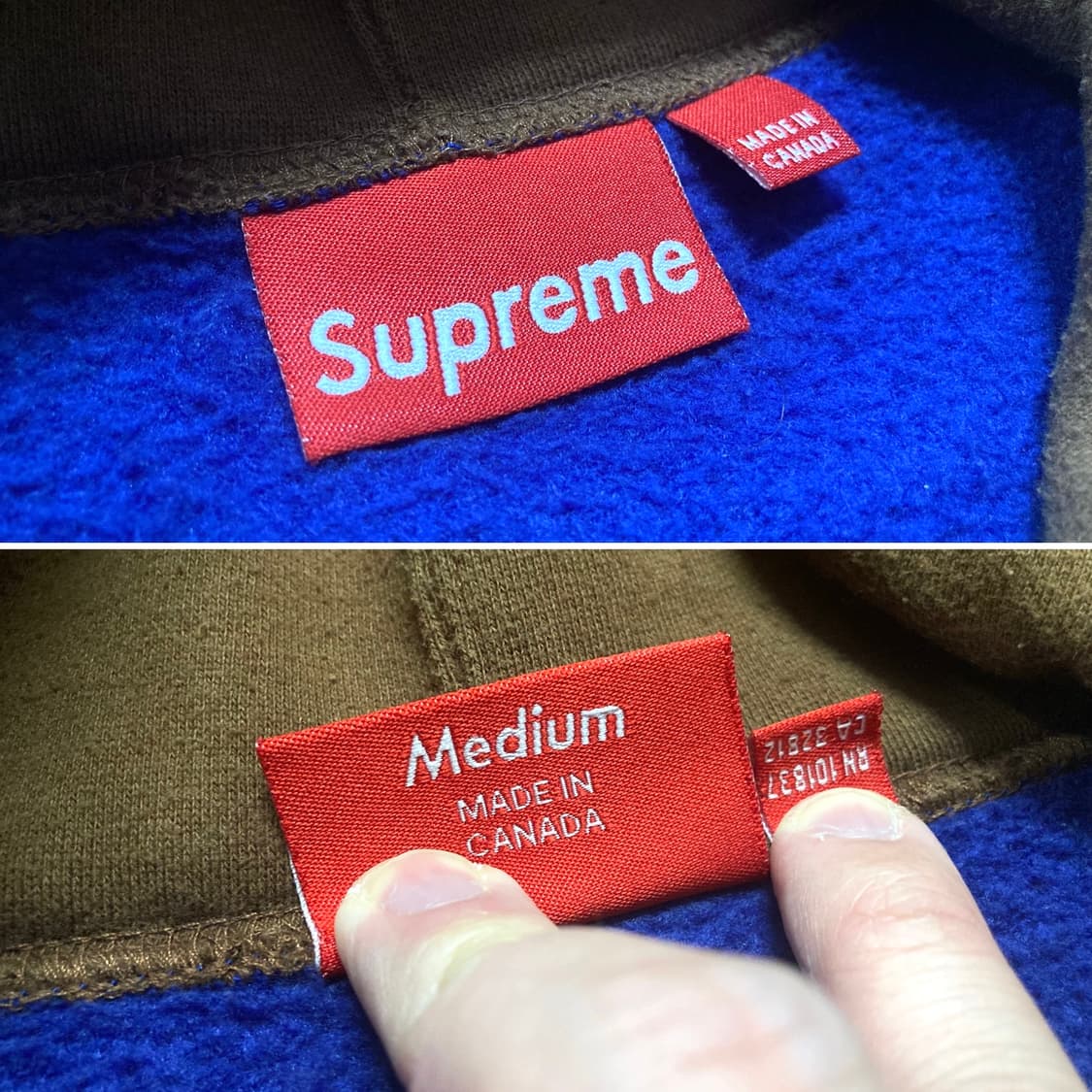 슈프림 15FW 클래식 로고 후디 후드티 100-105 상품이미지4