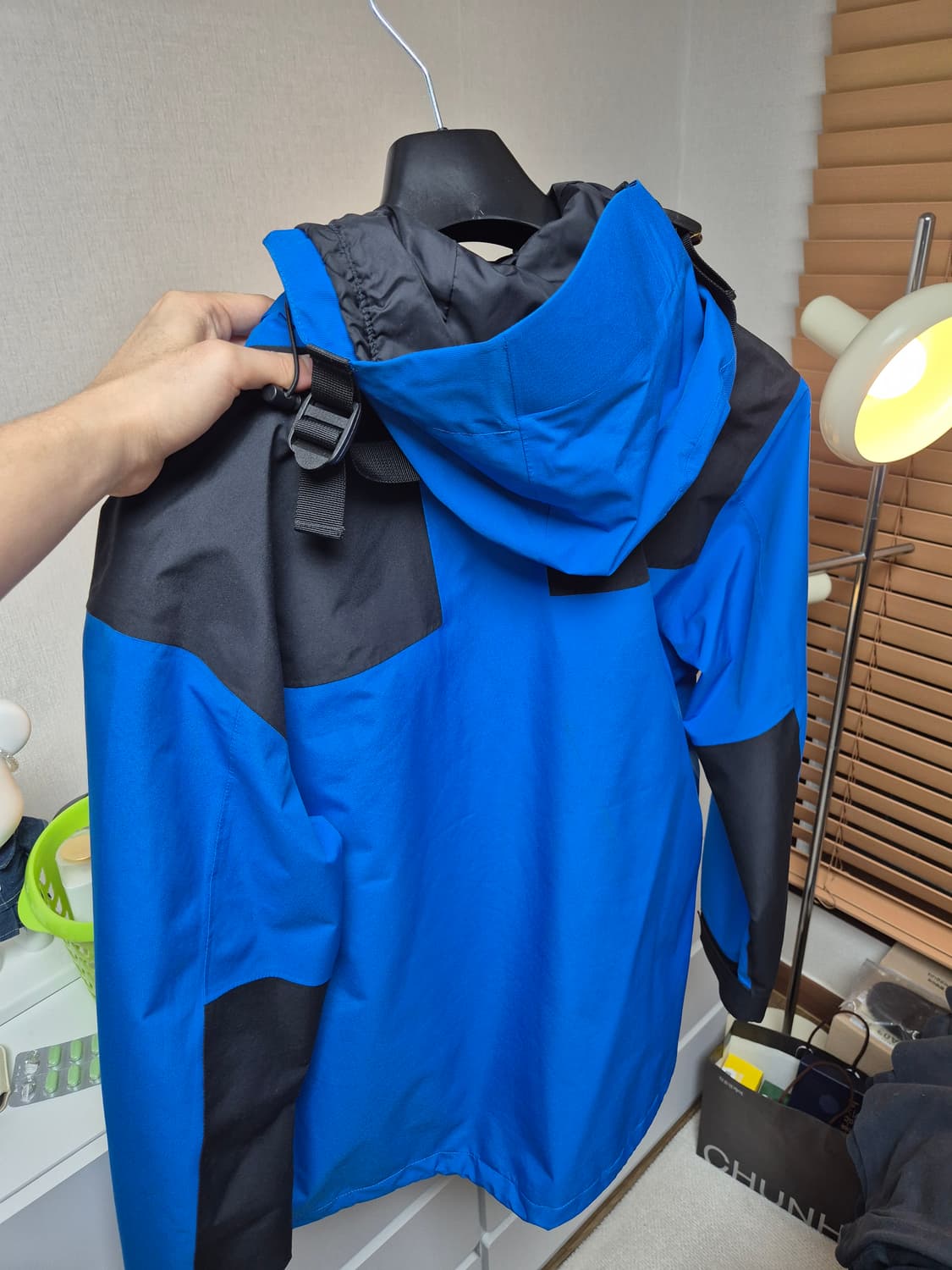 노스페이스 gtx 마운틴블루 (주우재 바람막이) 상품이미지4