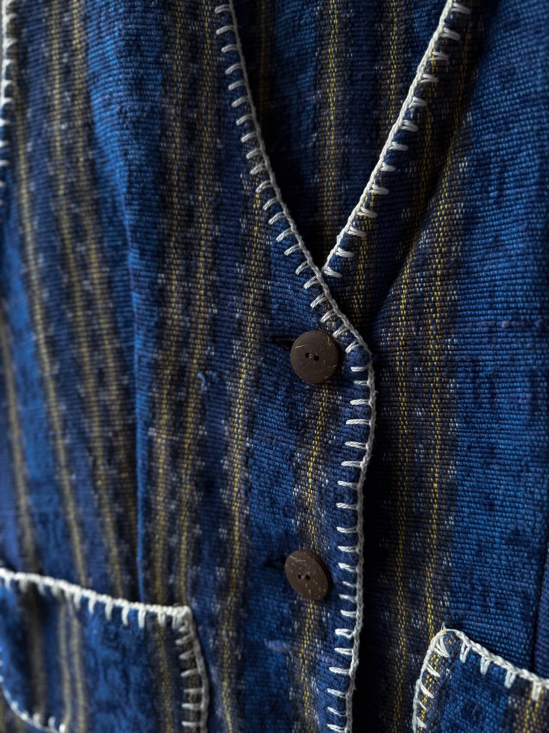 Oriental Patterned Button Vest 0385 상품이미지5