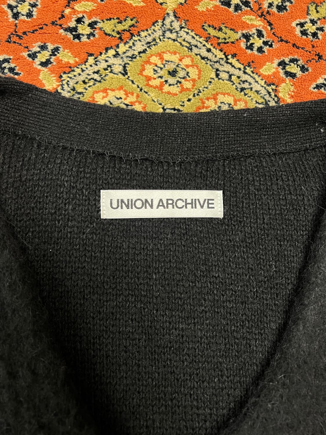 Union Archive 유니온 아카이브 모헤어 가디건 블랙 L 상품이미지4