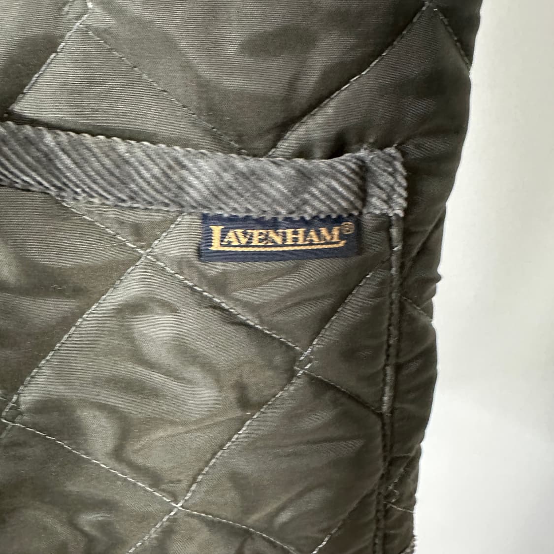 라벤헴 퀼팅 자켓 상품이미지2