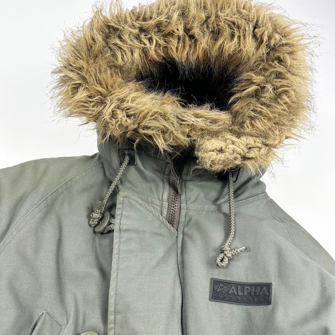 알파인더스트리 N3B 카키 사파리 점퍼 자켓 (M) 상품이미지4