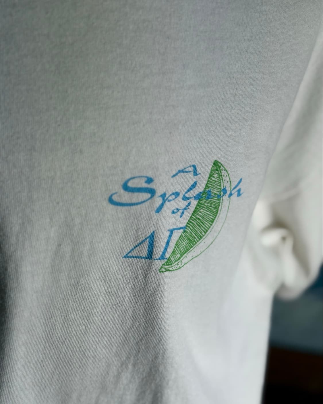 00‘s 헤인즈 헤비웨이트 앵커 스플래쉬 그래픽 티셔츠 XL 상품이미지9