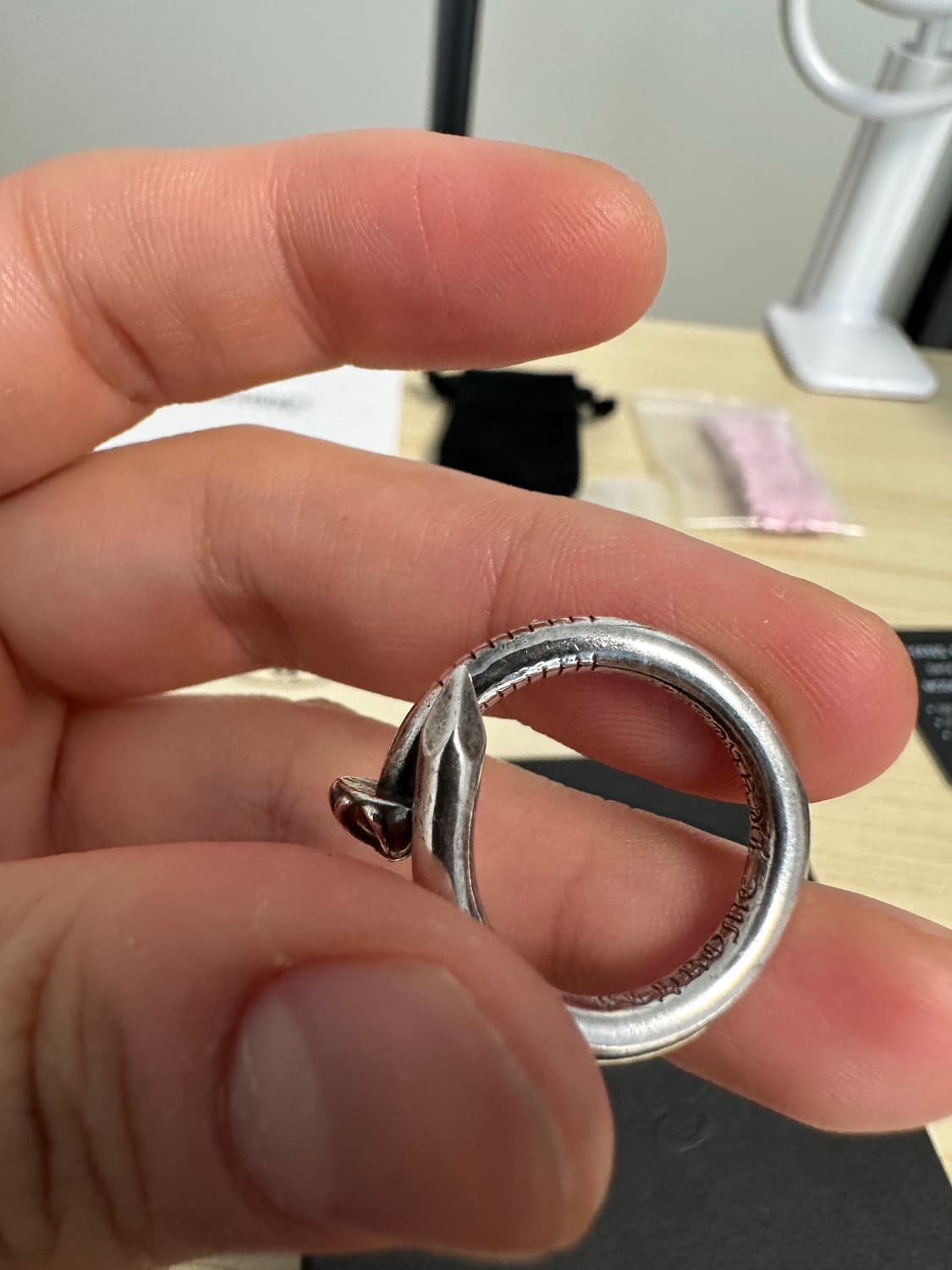 크롬하츠 네일링 못반지 상품이미지6