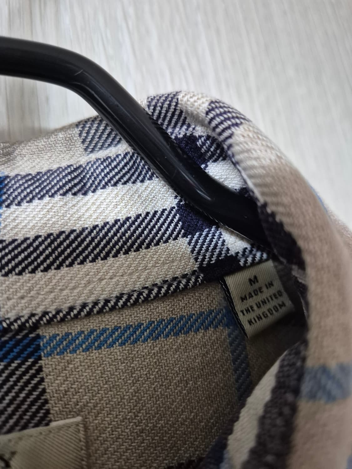 (정품) 버버리 체크 남방 셔츠 코튼 남방 M 상품이미지10