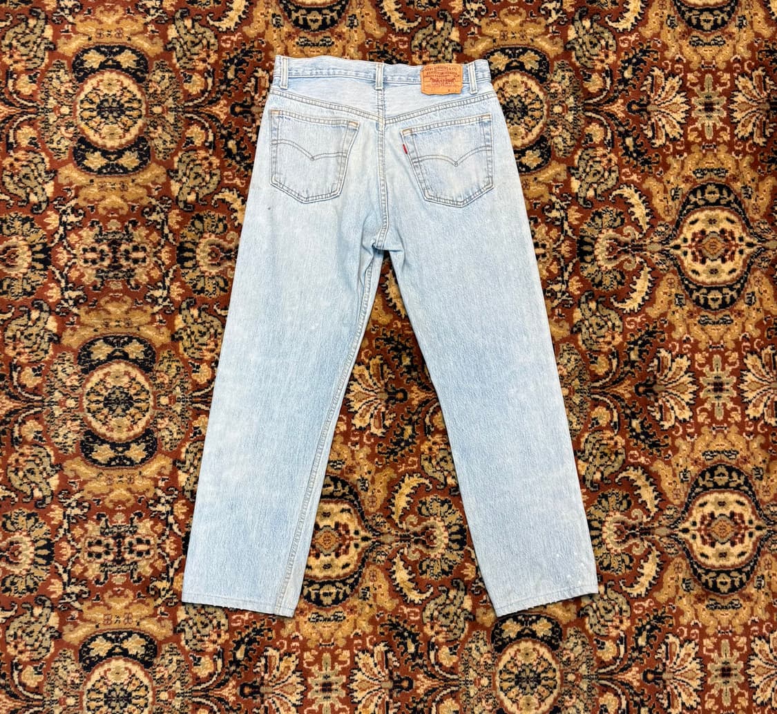 90s usa 빈티지 리바이스 501 데님 32(30~31) (556) 상품이미지2