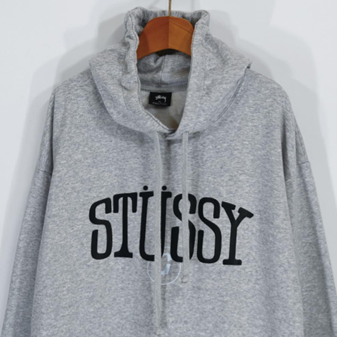 90s made in USA stussy 후드스웨트셔츠 상품이미지3