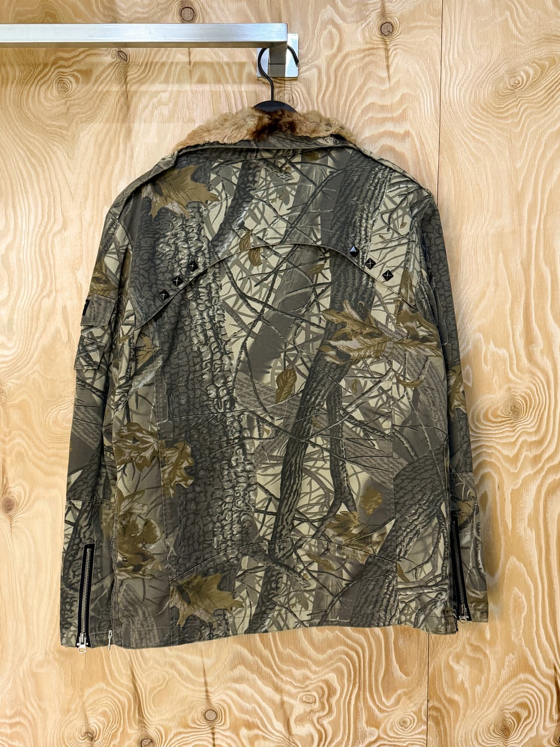 MSGR 트리 카모 퍼 라이닝 자켓 상품이미지5