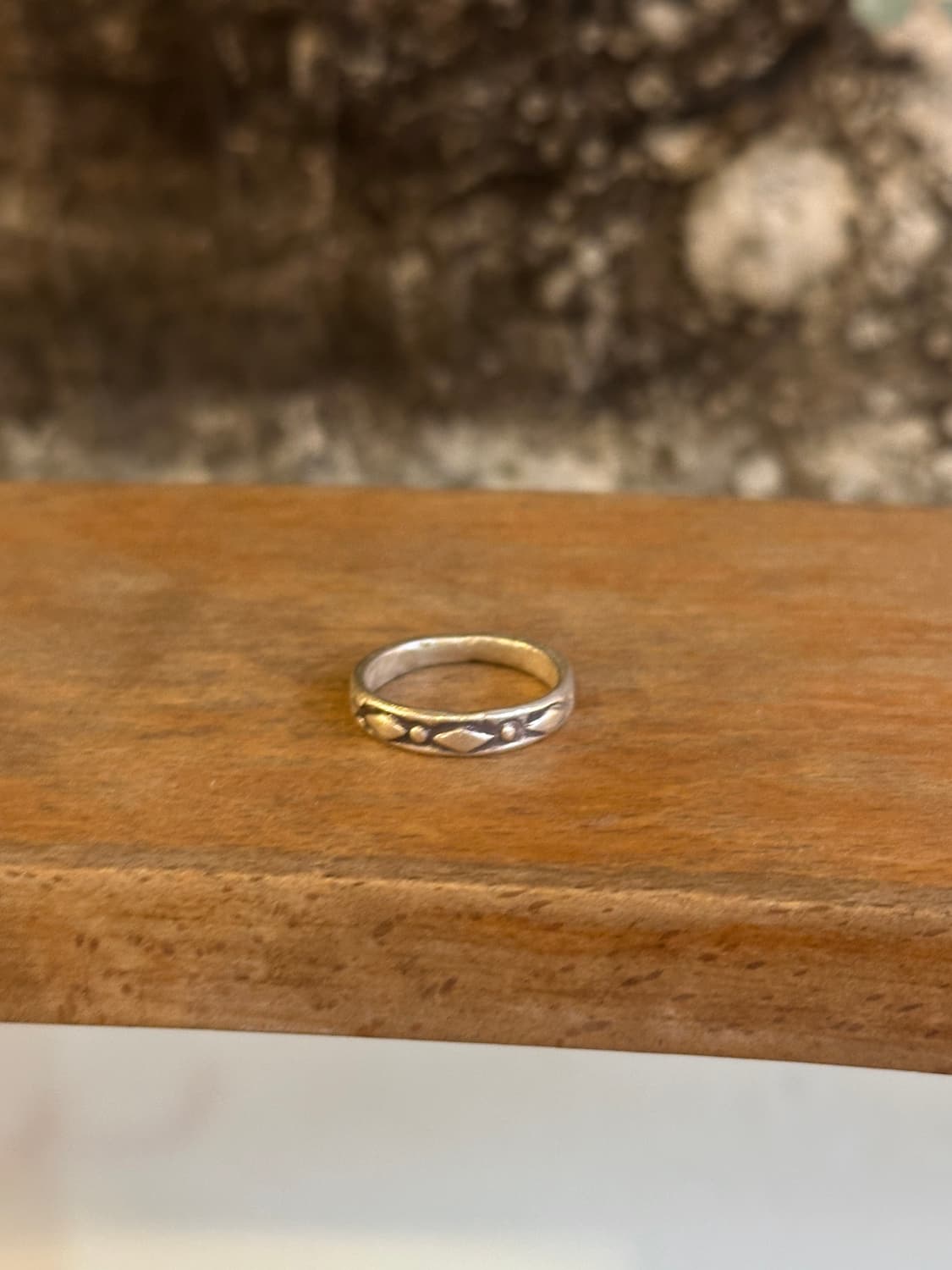 (Only 1)Dual Motif Karen Silver Ring 상품이미지5