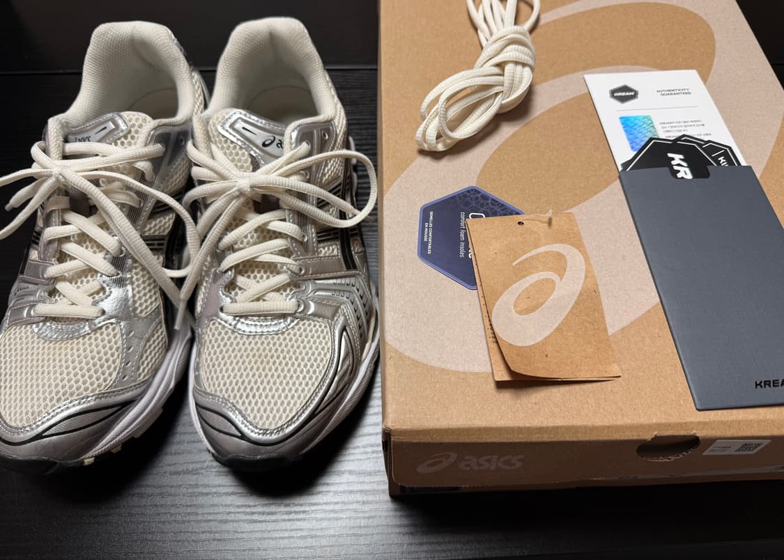 아식스 젤카야노14 크림블랙 275사이즈 상품이미지1