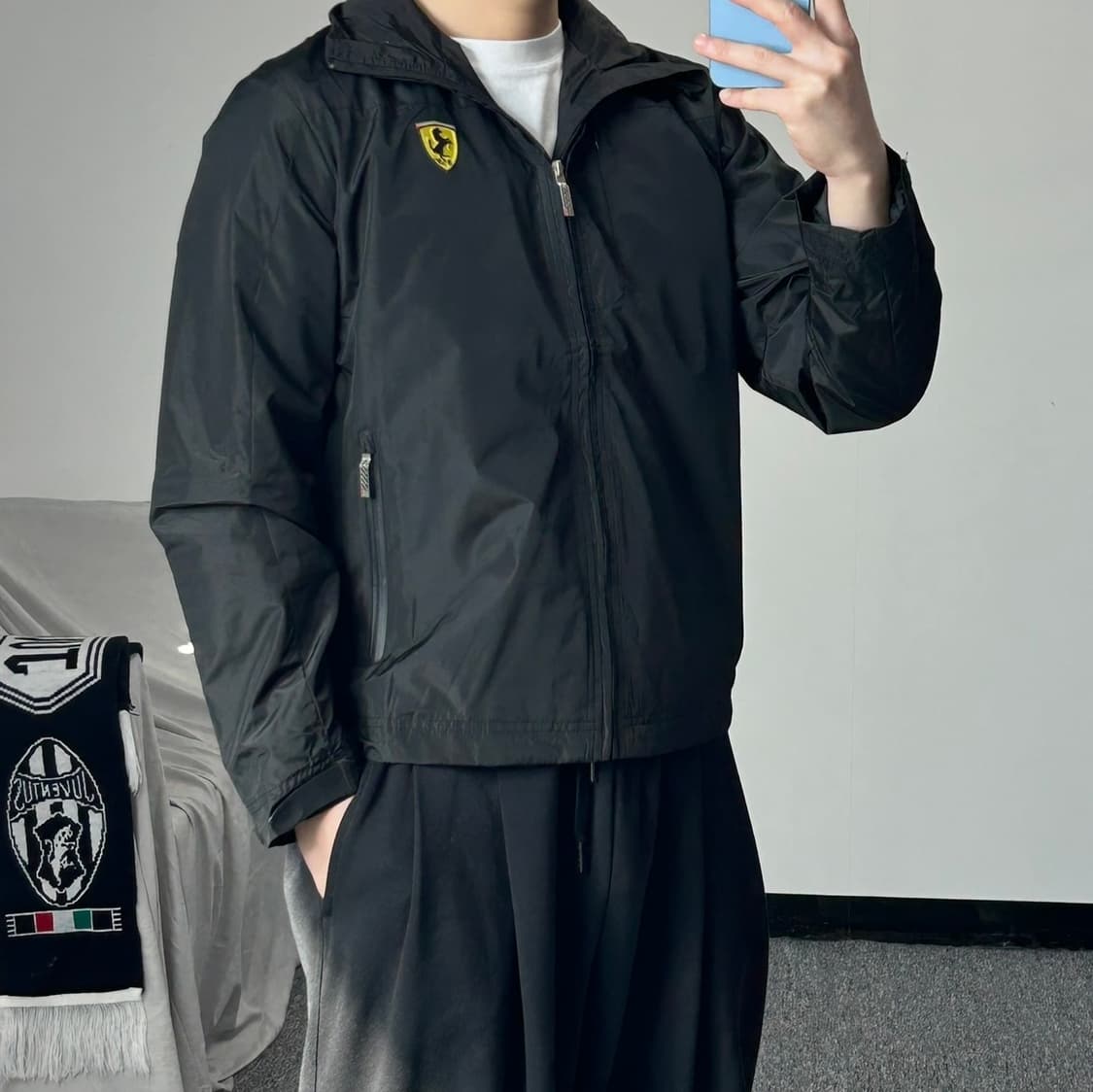 페라리 바람막이 자켓 상품이미지2