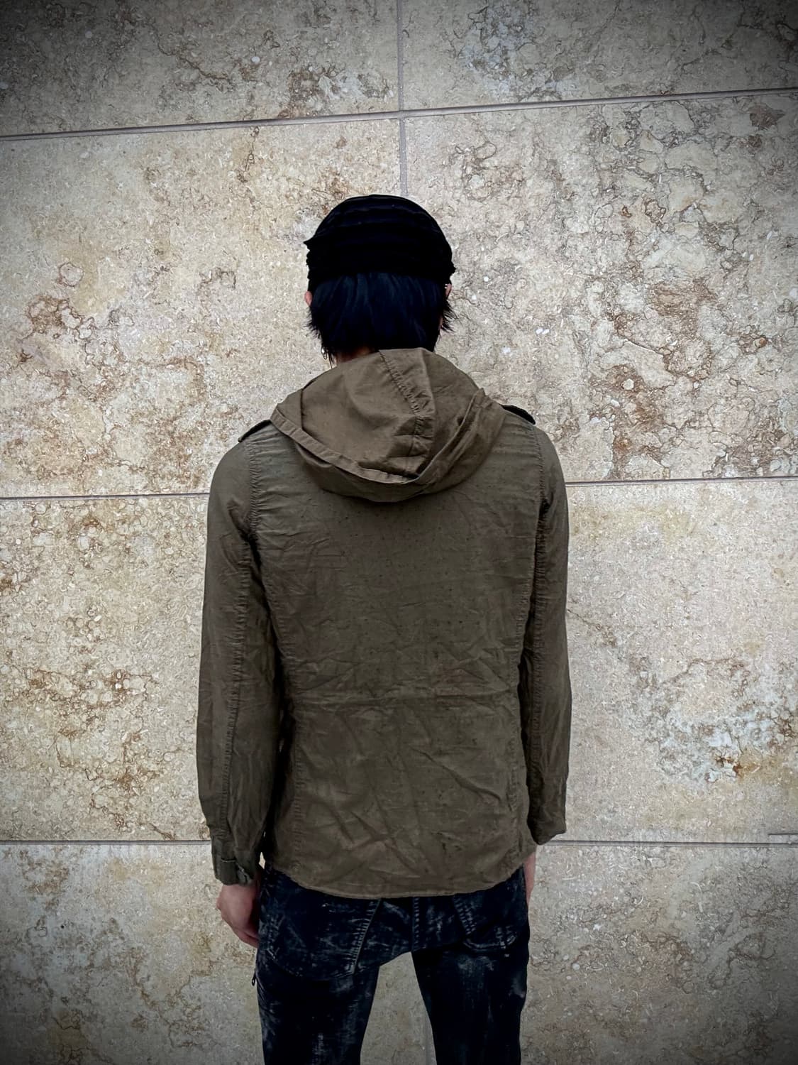  00’s Grunge Design Bono-Hoodie Multi Po 상품이미지9