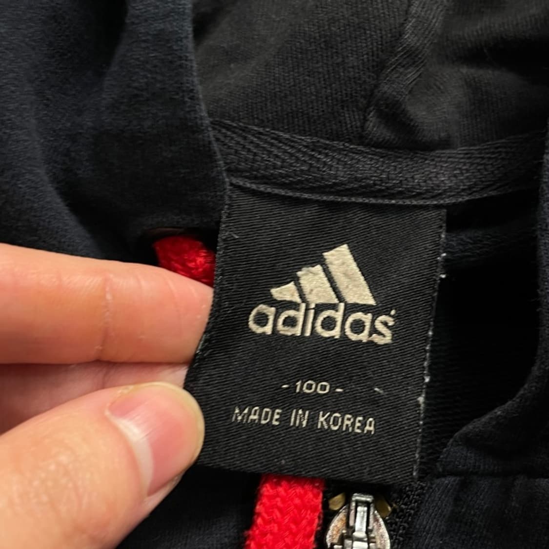 100 아디다스 ac밀란 후드집업  상품이미지3