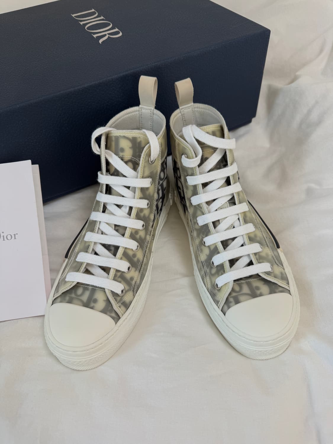 디올) 오블리크 하이탑 스니커즈 상품이미지2