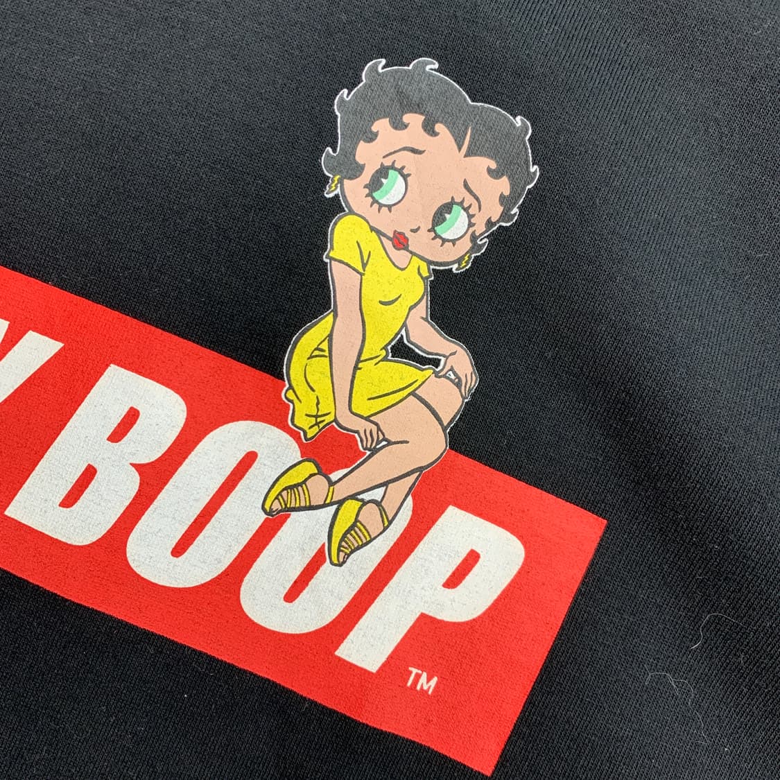 베티붑 BETTY BOOP x SUREVE 오버핏 가오리 티셔츠 1498 상품이미지5
