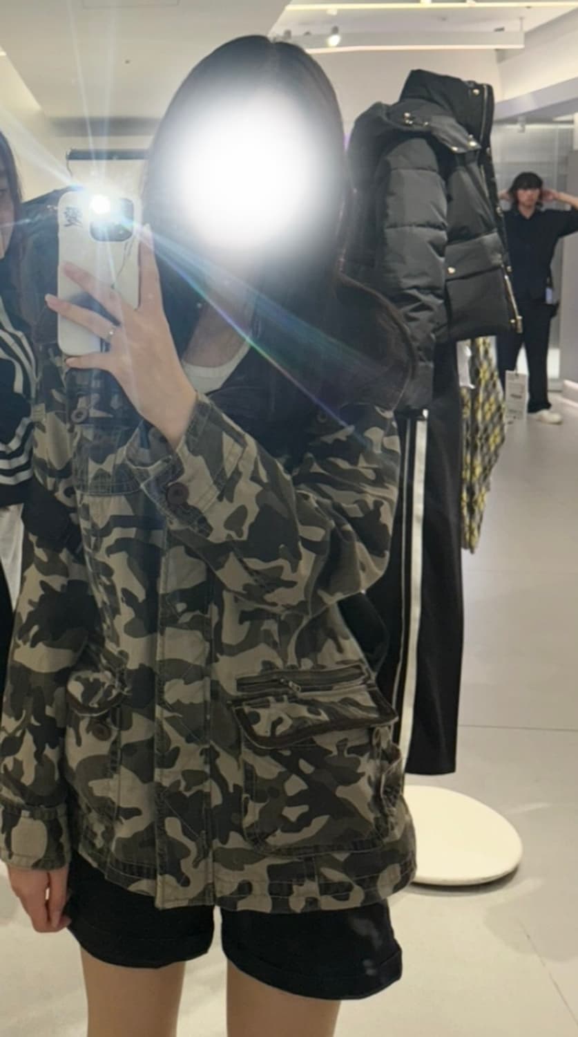 카모 후드집업 자켓 상품이미지2