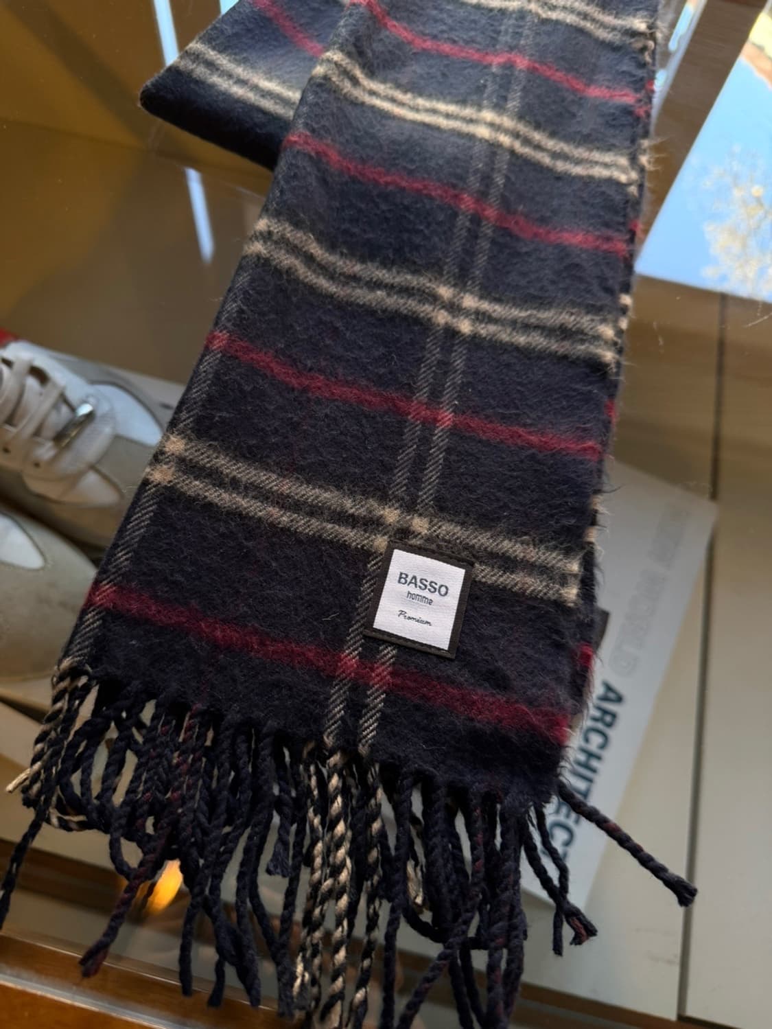 바쏘 램스울 머플러 상품이미지3