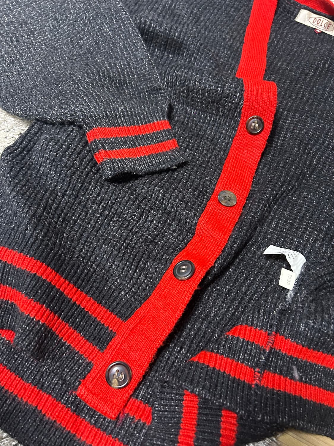 일본판 DOLCE 가디건 사이즈 105~110 상품이미지2