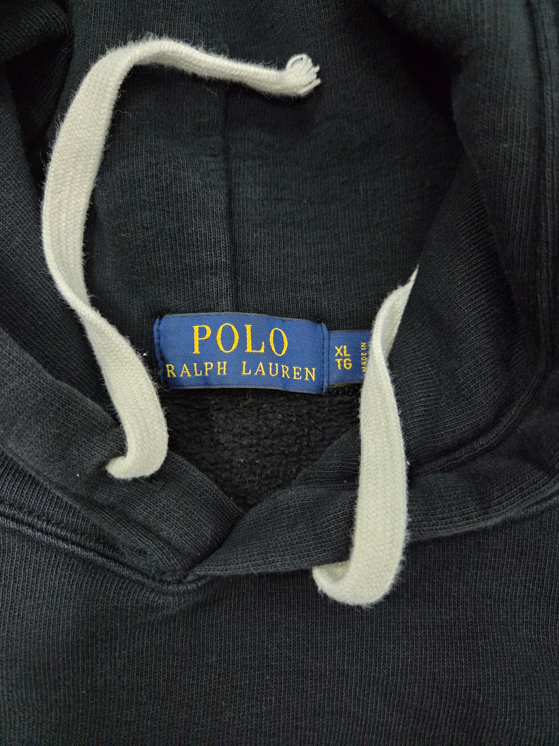 폴로 랄프로렌 블랙 후드티 상품이미지7