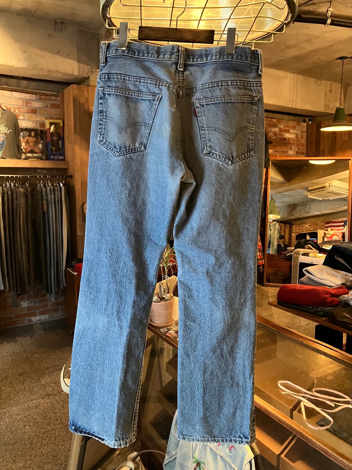 70s USA Levis 517 66후기 부츠컷 데님 팬츠 상품이미지5