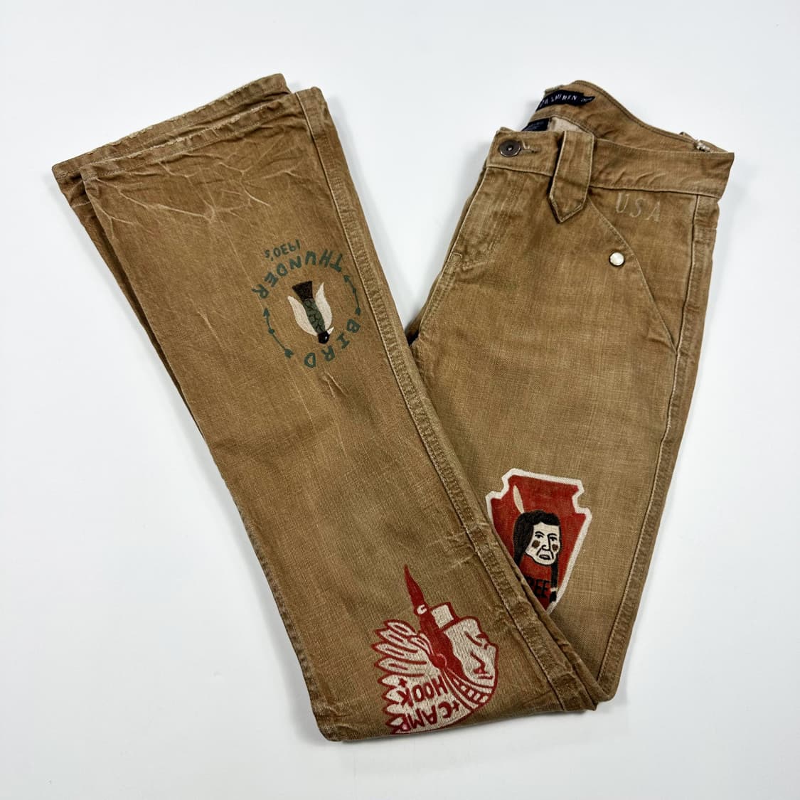 폴로 랄프로렌 RL 인디언 부츠컷 데님팬츠 (26인치 여성추천) 상품이미지2