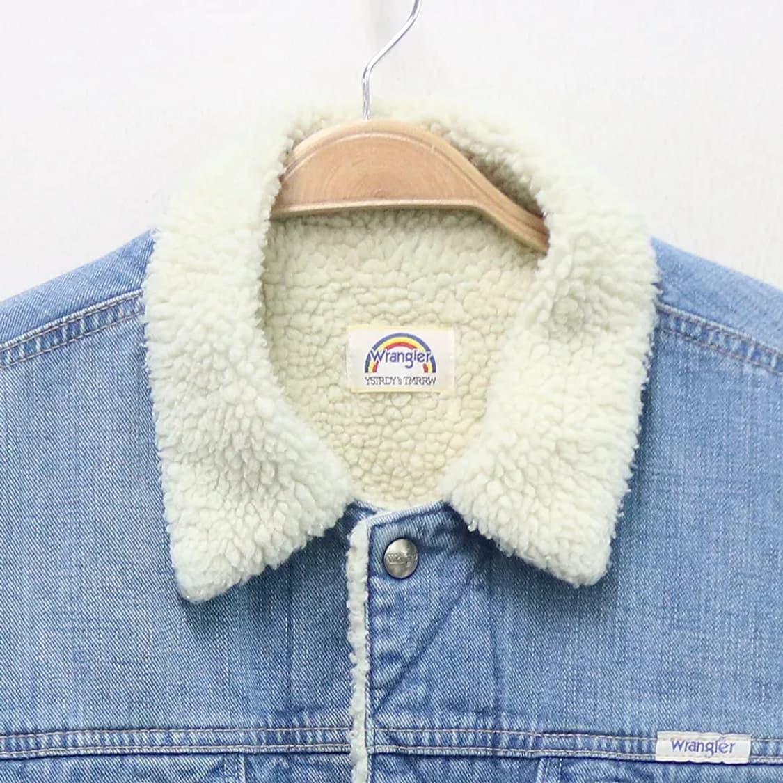랭글러 데님 뽀글이 자켓 63665 상품이미지5