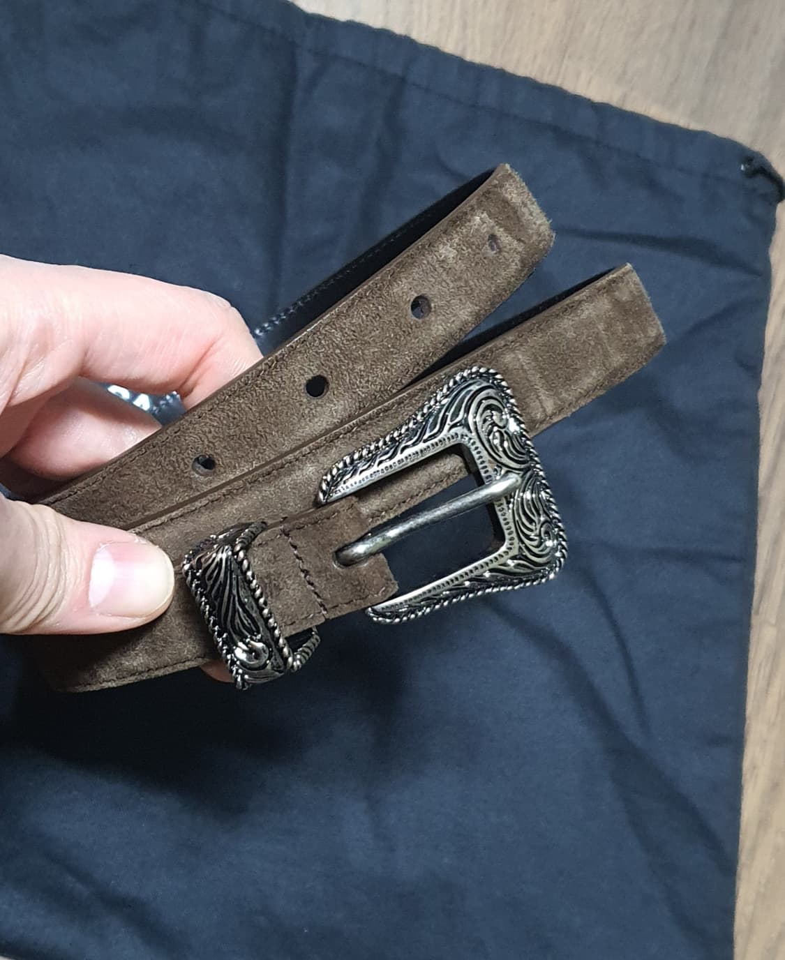 생로랑 16fw 웨스턴 벨트 90 상품이미지1