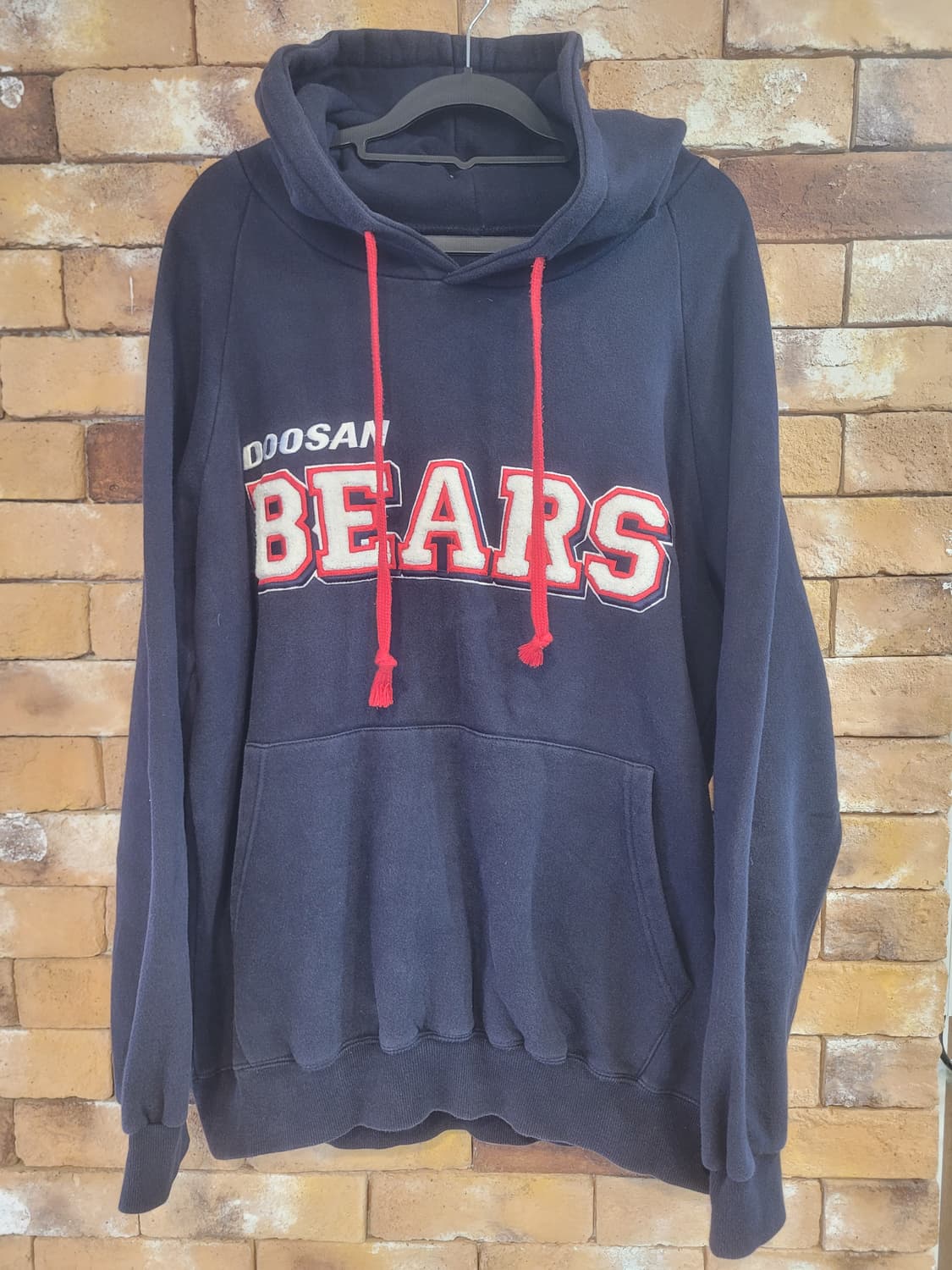 두산베어스 후드티 네이비 XL 상품이미지1