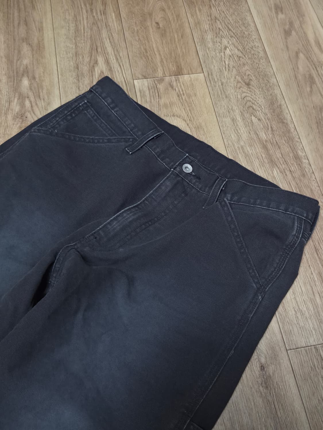 리바이스 568 블랙 워크 팬츠 W32 L30 상품이미지3