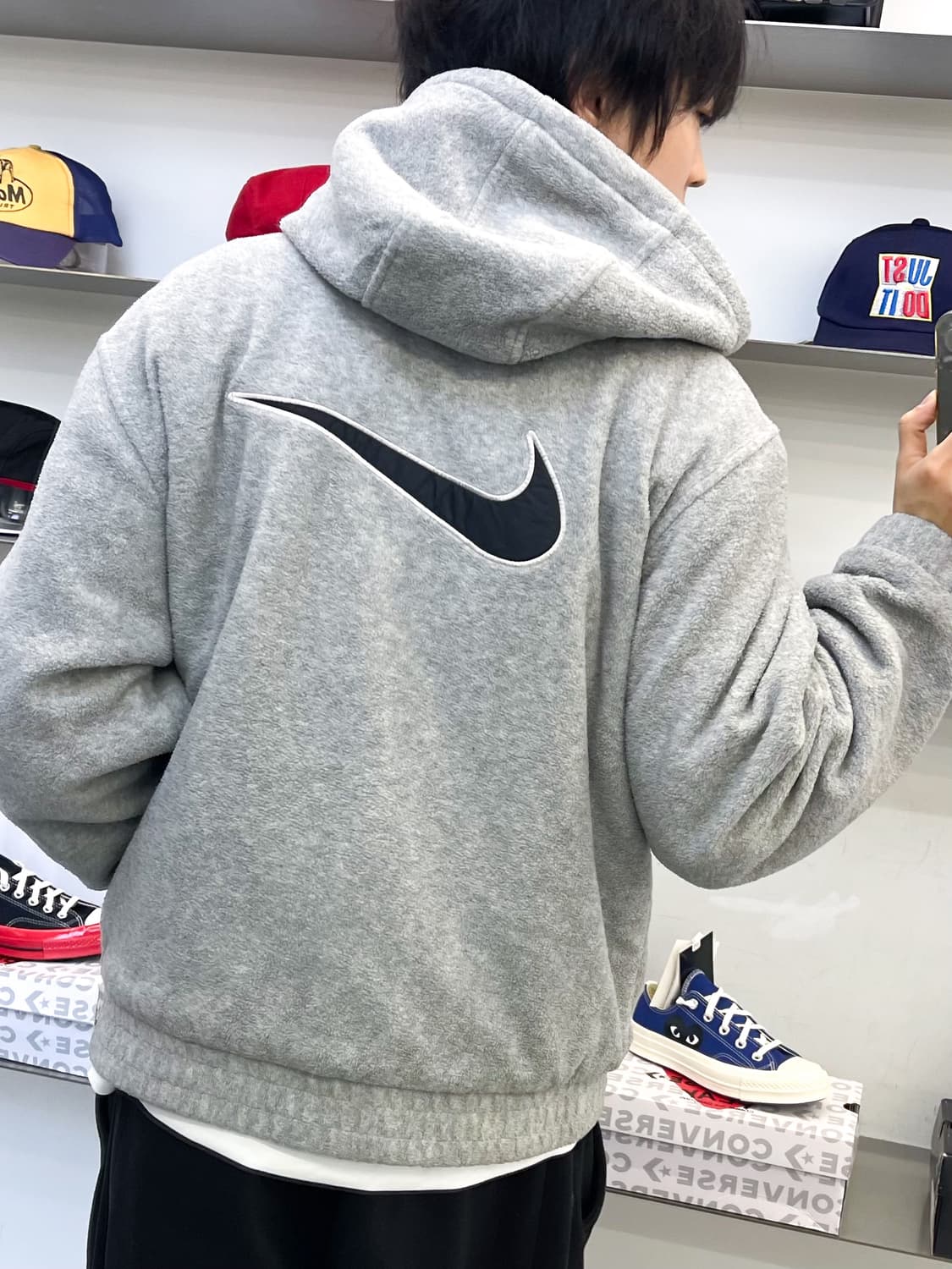 나이키 2000s 빅스우시 후드 플리스 자켓 상품이미지4