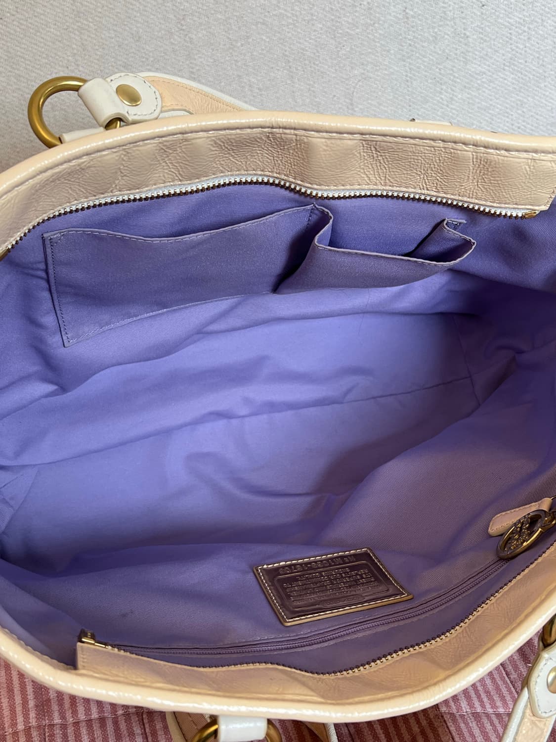 빈티지 코치 포피 토트백 상품이미지5