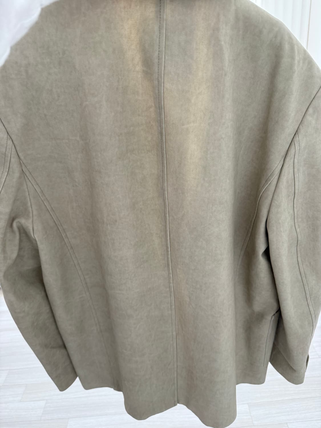 Raive washing cotton half jacket 판매합니다! 상품이미지3