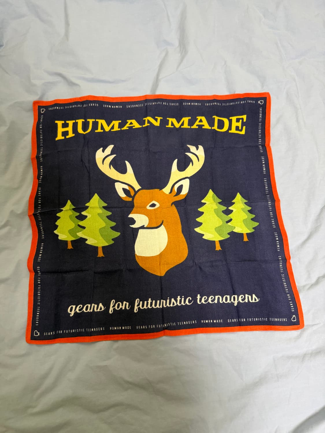 휴먼메이드 반다나 네이비 상품이미지2