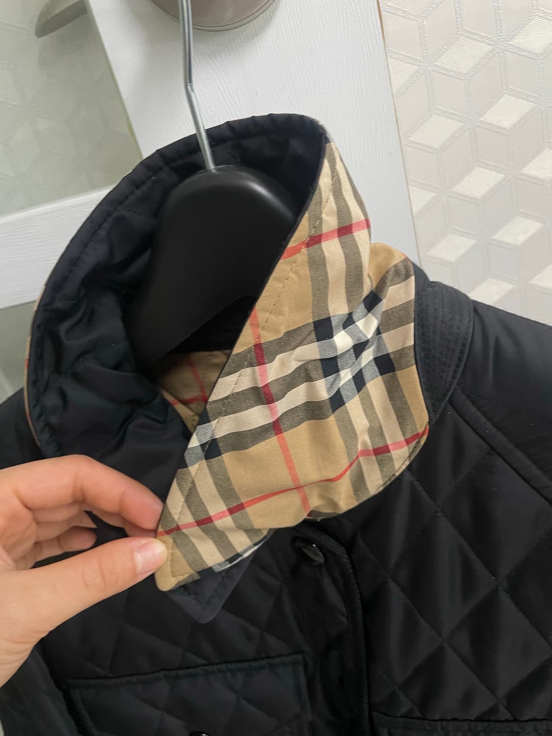 (XS) 버버리 퀼팅 자켓 상품이미지5